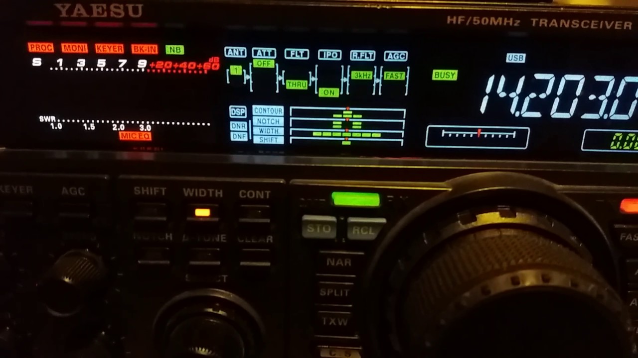 Icom Ic 7600 vs. Yaesu FT950 ( PY6RT) - YouTube