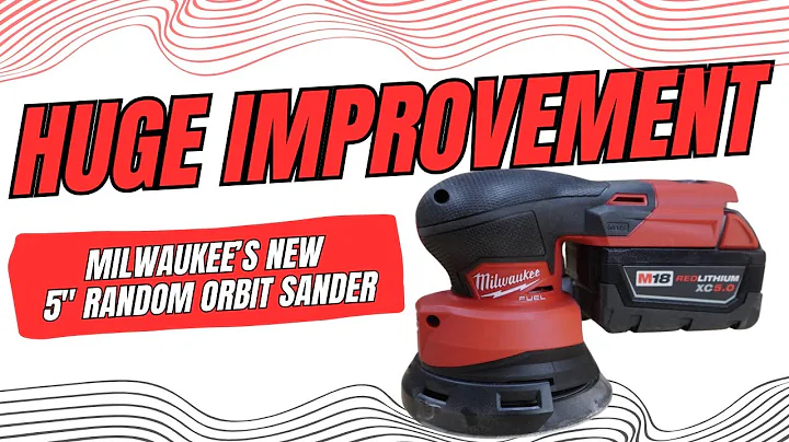 Milwaukee's New Sander is a BIG Improvement!!!