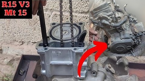 "R15 V3 & MT 15"engine full Rebuild video Restoration completely #abandoned #rebuild #engine