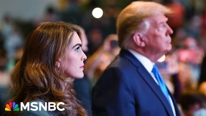 Scary And Mortifying For Trump If Hope Hicks Takes The Witness Stand