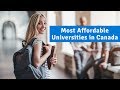 Cheapest University in Canada 2020 || University Hub