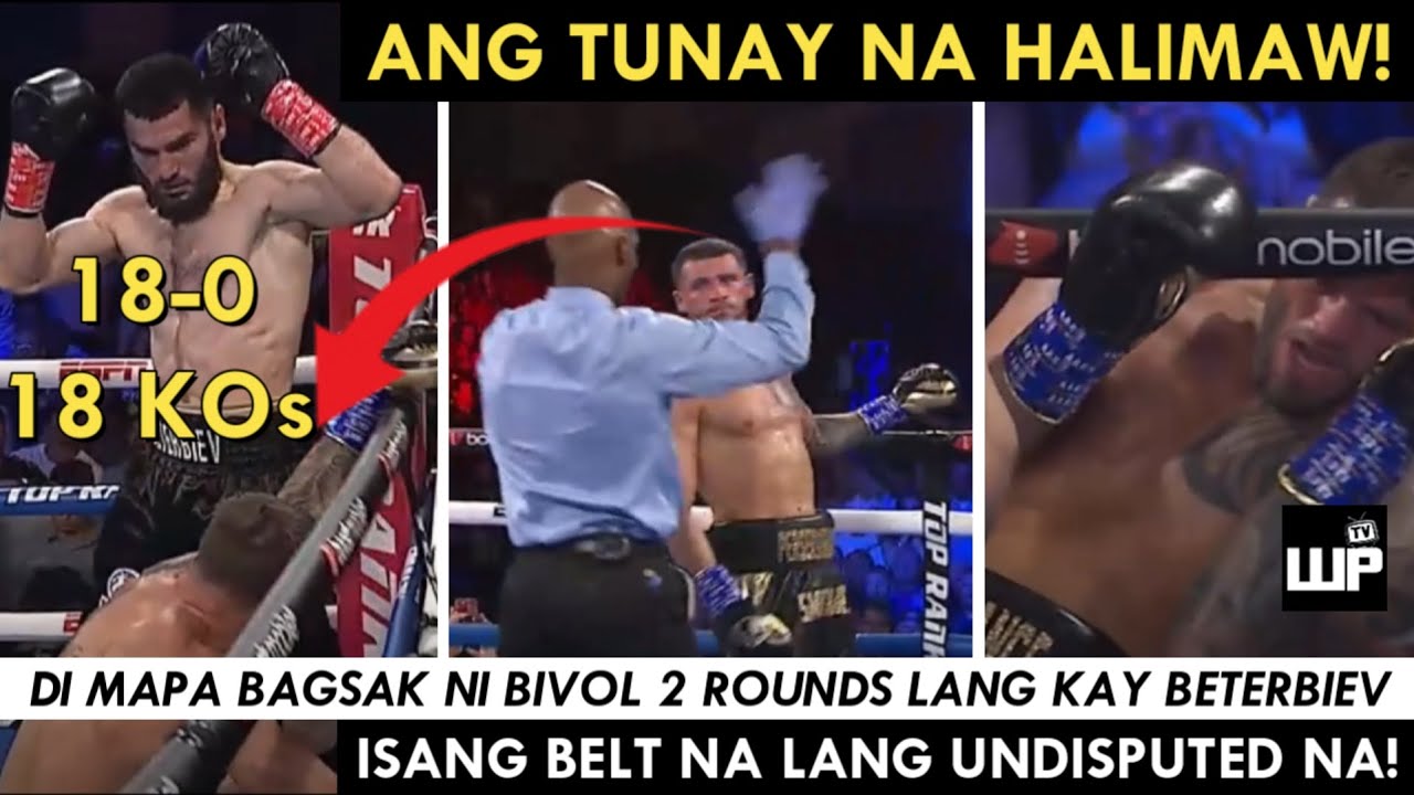 BREAKING: Wala pa rin maka TALO sa HALIMAW ng Light Heavy | Beterbiev Panalo via 2nd rd TKO