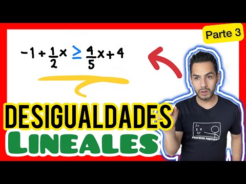 ✅DESIGUALDADES Lineales Ejercicios [𝟏𝟎𝟎% 𝐄𝐟𝐞𝐜𝐭𝐢𝐯𝐨 😎​🫵​💯​] Álgebra