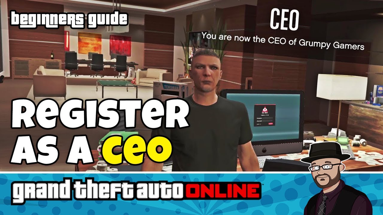 How to Register as a CEO in GTA online GTA 5 GTA v (Beginners)