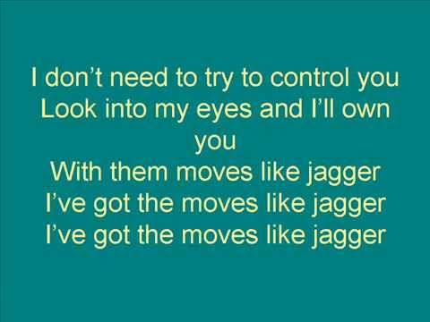 Moves Like Jagger Lyrics Maroon 5 - Youtube.Flv