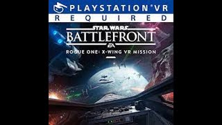 Star Wars Battlefront Rogue One X Wing Mission VR short test VR4Player #Shorts