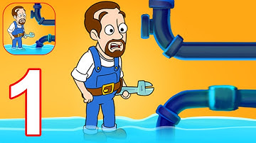 Home Pipe: Water Puzzle - Gameplay Walkthrough Part 1 All Levels #1 - #25 (Android, iOS)