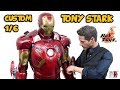 Hot Toys TONY STARK Custom 1/6 Review BR / DiegoHDM