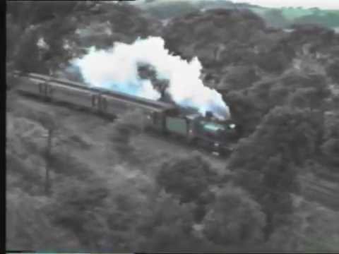 K190 steams to Yarram 1981 South Gippsland Railway