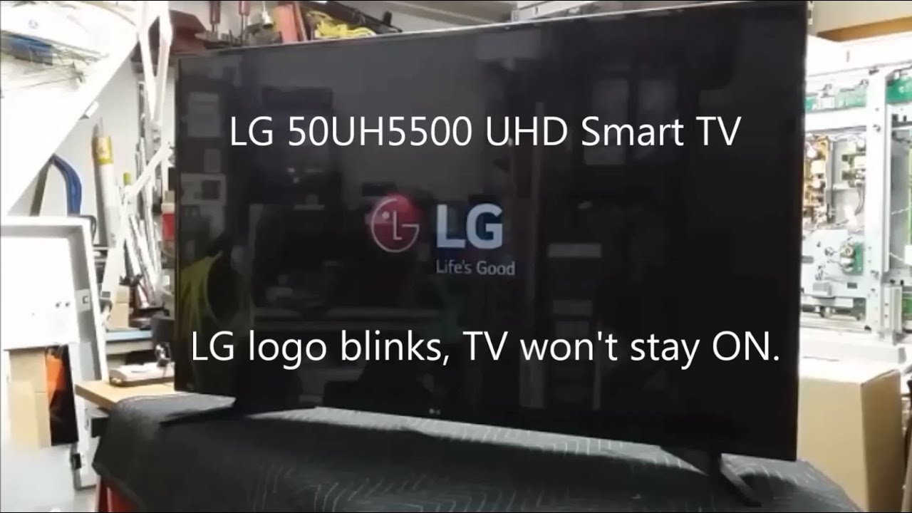 LG 50UH5500 UHD Smart TV Repair Secrets - YouTube