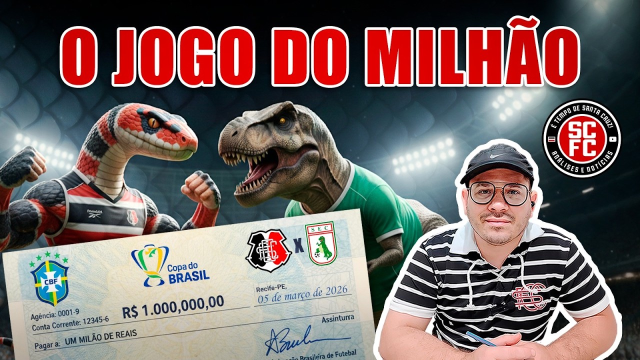 O JOGO DO MILHÃO NA COPA DO BRASIL.