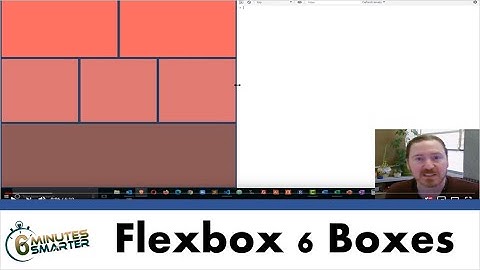 Flexbox Responsive Layout with 6 Boxes