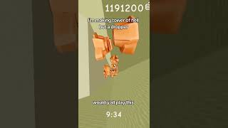 Making tower of hel but a dropper... #roblox #robloxfyp #dropperofdeath #towerofhell