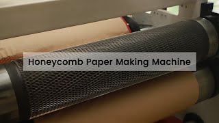 Fully Automatic Honeycomb Paper Making Machine (135 m/minute)