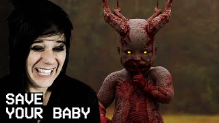 THE FUNNIEST HORROR GAME I HAVE EVER PLAYED... - Save Your Baby screenshot 4