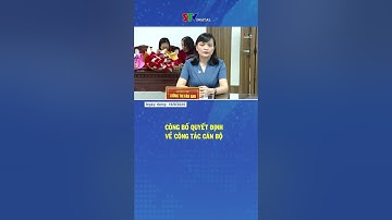 Hội nghị công bố quyết định về công tác cán bộ
