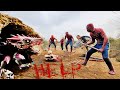 Brave Girl Seeks Help From Spider-Man And Hunter Destroys Mysterious Monster