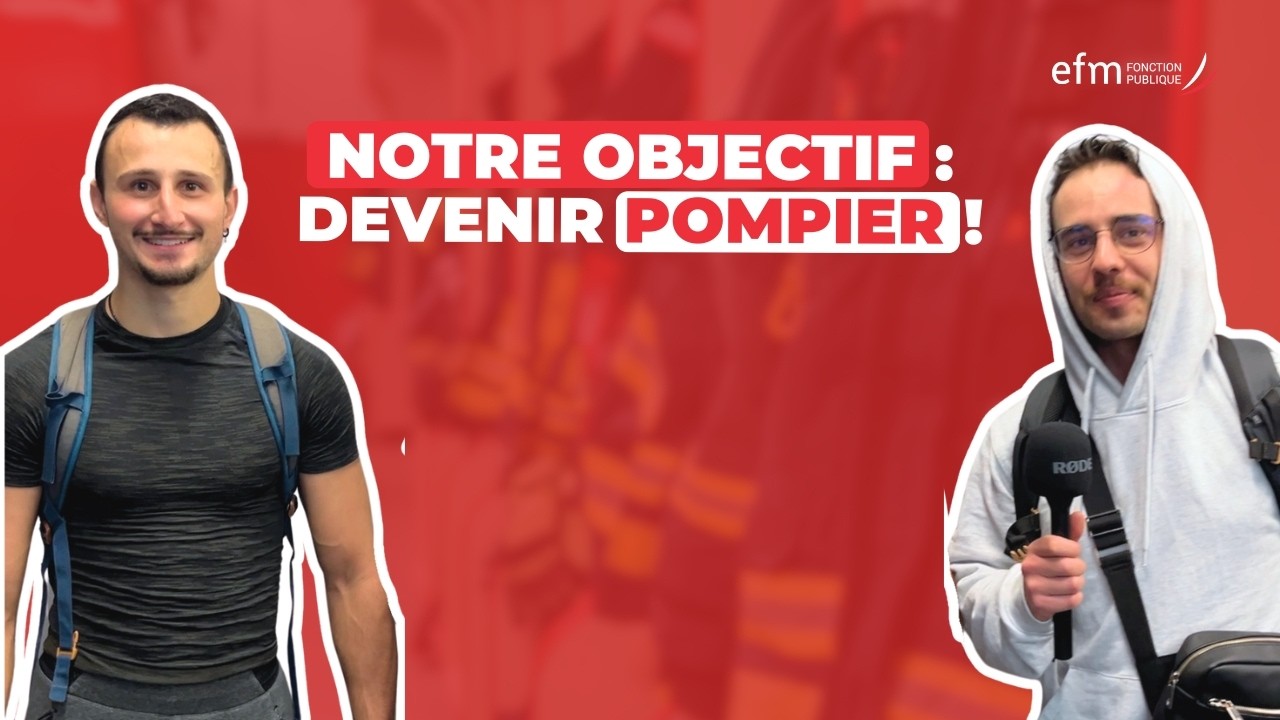 “On veut devenir pompier pro” : Témoignage de 2 élèves au concours Caporal SPP