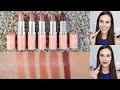 Rimmel Lasting Finish Nude Lipstick Collection 2015 + Lip Swatches