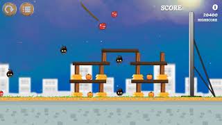 Pumpkins knock down - gameplay screenshot 1