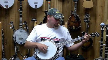Banjo.com video: demo of a new Recording King RK-Elite-75 5 String Banjo