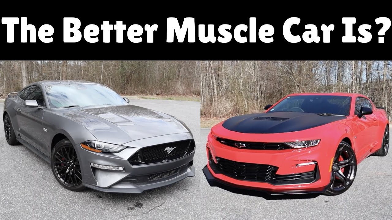 2022 Chevrolet Camaro SS 1LE vs 2022 Ford Mustang GT - Exhaust, Test Drive  and Comparison - YouTube