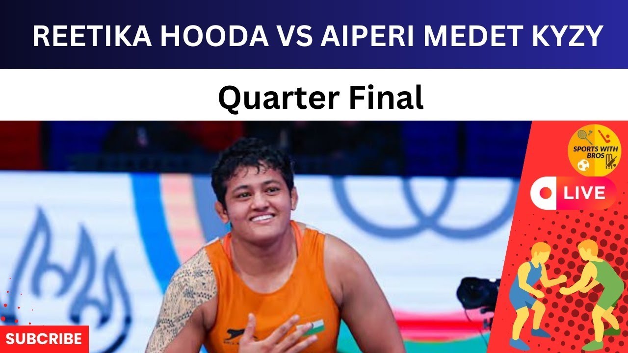 🔴 REETIKA HOODA VS Aiperi Medet Kyzy WOMEN'S FREESTYLE 76 KG 