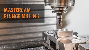 Mastercam Plunge Milling with Walter Tools M5008 Xtra·tec® XT high-feed milling cutter | Haas VF-2YT