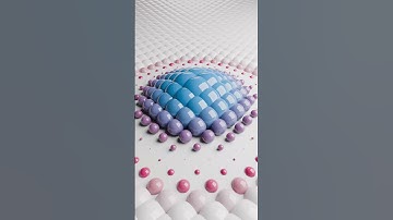 A 3D abstract animation - Part 6 - #shorts #3d #blender