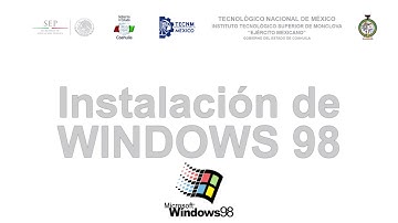 Cómo instalar Windows 98 en VirtualBox
