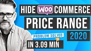 Hide price range for woocommerce variable products