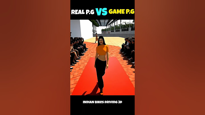 REAL P.G VS GAME P.G 🤔 | Indian Bikes Driving 3d Short 🎉 | #shorts
