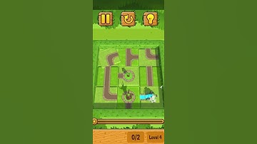 How to complete level 4 in Connect trees game