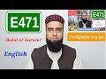 E471 HALAL OR HARAM English E Numbers 