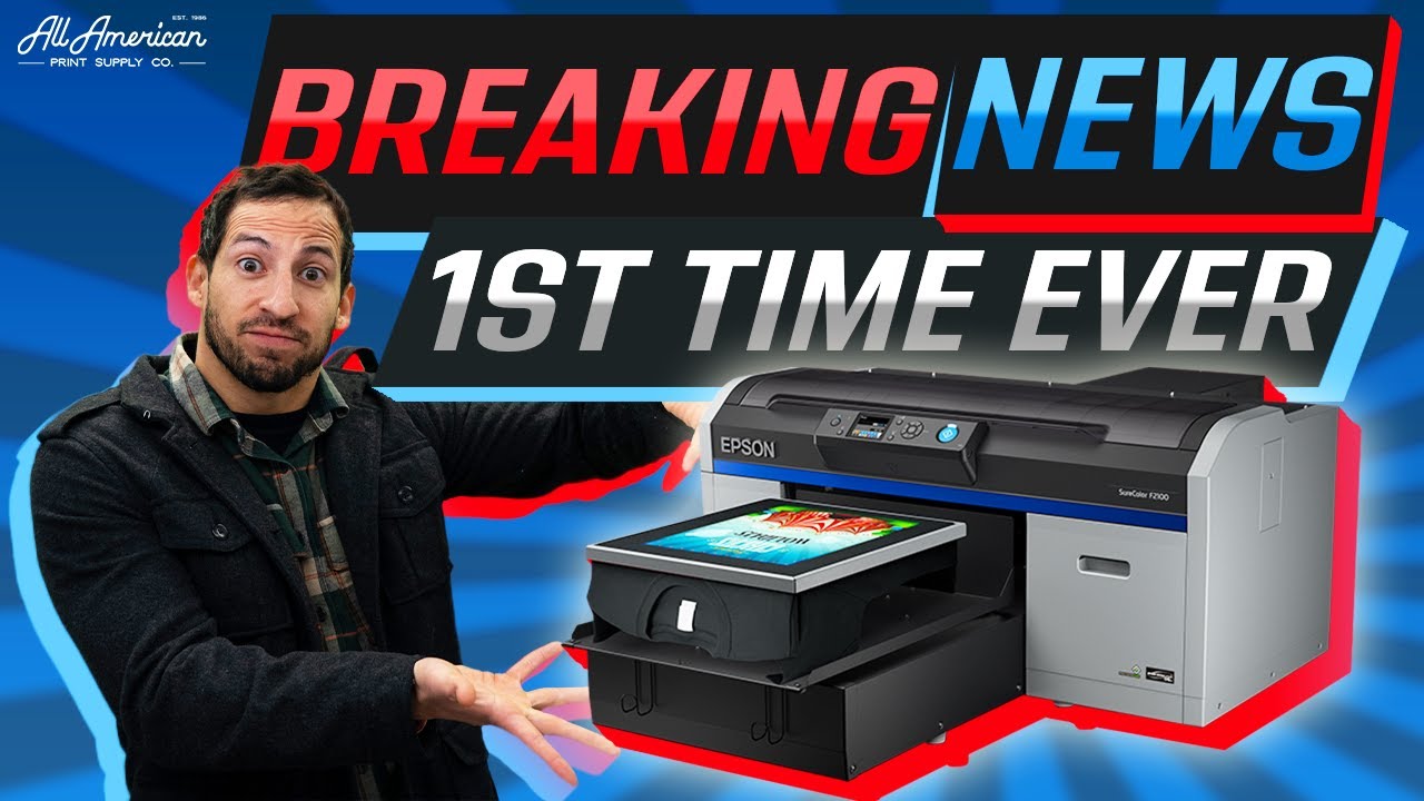 Brother and Epson Direct to Garment DTG Printers