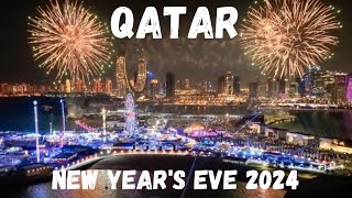 New Year 2024 celebration at Lusail Boulevard | Doha Qatar