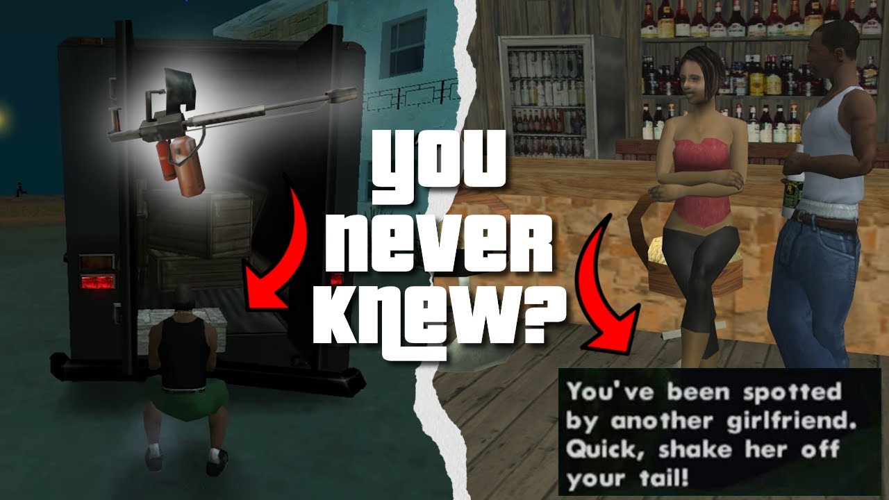 Things You Didn't Know About GTA San Andreas