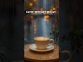 Latte Therapy Today ☕ 🌧️ A Cozy Rainy Day Escape