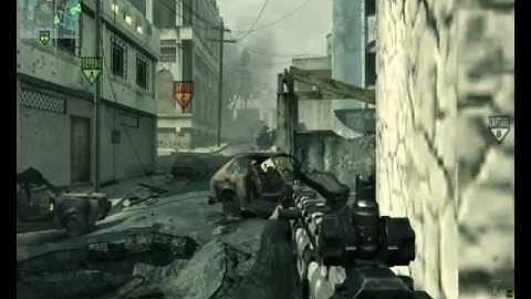 COD MW3 Bakaara Silenced SCAR Domination