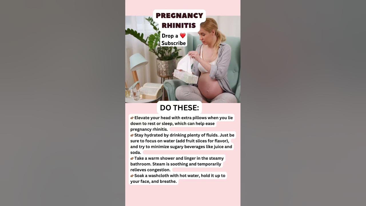 how-to-relieve-pregnancy-rhinitis-shorts-shortsfeed-pregnancyfacts