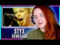 Vocal Coach reacts to and analyses Styx - Renegade