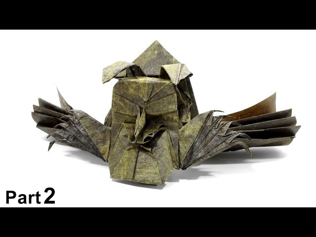 Origami Shibaraku - head tutorial (Hojyo Takashi) part 2