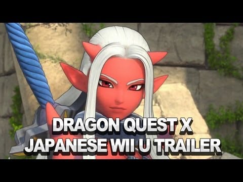 Dragon Quest X Japanese Wii U Trailer