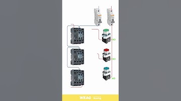 Three Contactor Interlocking Wiring Explained.