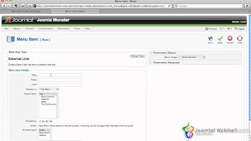 External Link - Joomla Nutshell 1.5 Tutorial