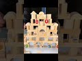Building A Wooden Block Castle Block Building Fun 3 Years Baby Educational Toys 