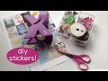 DIY | MAKE YOUR OWN STICKERS | XYRON STICKER MAKER