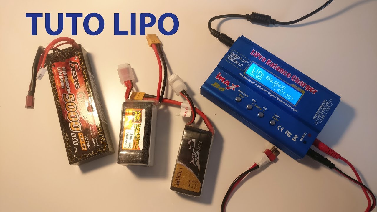 Batterie LiPro - Chargeur / Equilibreur pour batterie Lipo - Euro