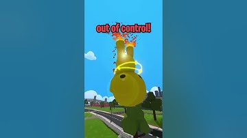Rocket total OUT OF CONTROL | Wobbly Life Shorts SEWERS UPDATE