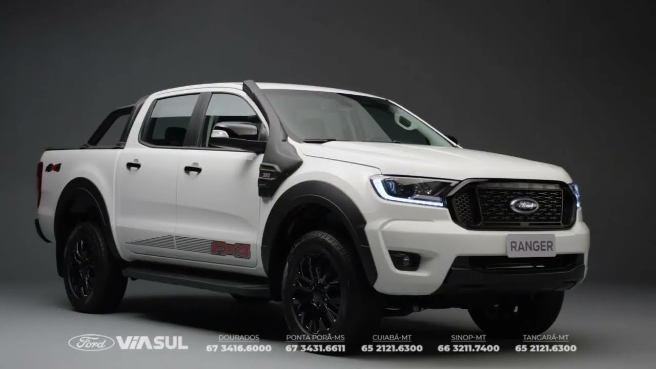 Nova Ranger FX4, picape off-road com estilo exclusivo e acabamento de luxo